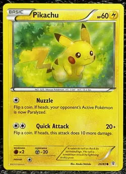 Pokemon TCG Pikachu Generations 26/83 Regular - Image 1