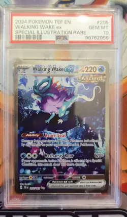 PSA 10 - Walking Wake ex - 205/162 Special Illustration Rare - Temporal Forces - Image 1