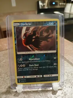 Pokemon TCG Darkrai 87/147 Reverse Holo Rare SM Burning Shadows (LP) - Image 1