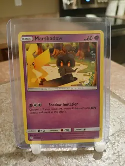 Pokemon TCG Marshadow 103/236 Regular Rare SM12 Cosmic Eclipse (LP) - Image 1