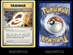 CHARIZARD SPIRIT LINK 75/108 UC EVOLUTIONS POKEMON NM/M - Image 4