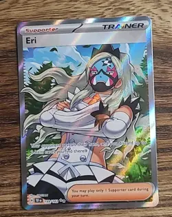 Eri 199/162 Temporal Forces Full Art Trainer Ultra Rare Pokemon TCG - Image 1