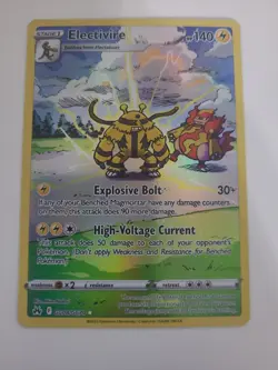 Electivire GG08 Crown Zenith Galarian Gallery Holo Rare Near Mint Pokemon TCG - Image 1