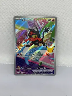 Pokemon First Partner Promos (Alola Gen 7 Set: Rowlet, Litten, Popplio) MINT!! - Image 4