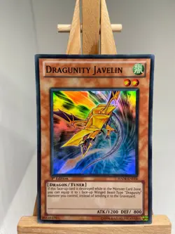 Dragunity Javelin - Super Rare 1st Edition HA04-EN014 - LP - YuGiOh - Image 1