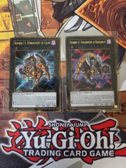 YUGIOH NUMBER 13: EMBODIMENT OF CRIME + NUMBER 31: EMBODIMENT OF PUNISHMENT PGLD - Image 1