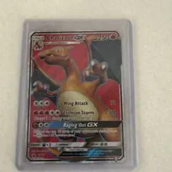 Pokemon TCG Charizard GX Full Art Holo Card SM60-SM Promos - Image 1