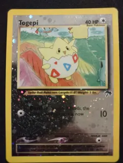 Togepi 4/18 Pokemon Trading Card Game Southern Islands Moderately Played TCG MP - Image 1