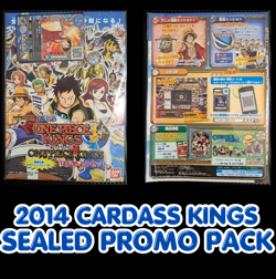 2014 One Piece Card Game KINGS BANDAI SEALED MONKEY D. LUFFY PROMO VINTAGE CARD - Image 1