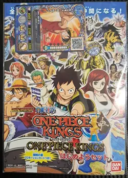 2014 One Piece Card Game KINGS BANDAI SEALED MONKEY D. LUFFY PROMO VINTAGE CARD - Image 2