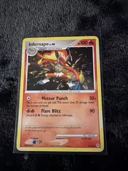 Pokemon TCG Infernape Holo Rare Card Diamond & Pearl, 5/130 - Image 1