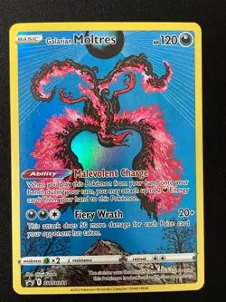 Pokemon Galarian Moltres Promo SWSH: Sword & Shield Promo Cards SWSH284 NM - Image 1