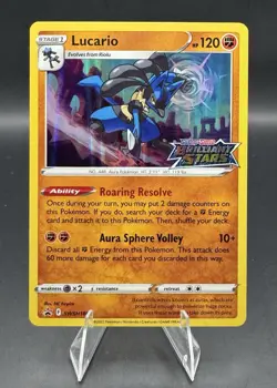 Lucario SWSH186 SWSH: Sword & Shield Promo Cards Holo - Image 1