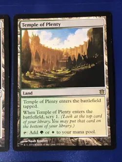 Temple Of Plenty X3 Born Of The Gods LP Condition See Front/back Pics - Image 4