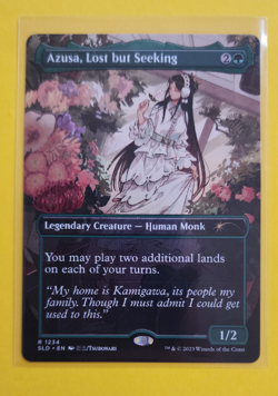 AZUSA, LOST BUT SEEKING - Secret Lair - MTG Rare #1234 - Tsubonari - Image 1