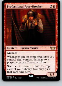 Professional Face-Breaker | Streets of New Capenna SNC 116 | NM | MTG - Image 1