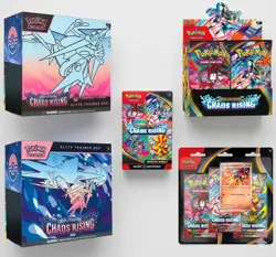 Pokemon Chaos Rising Lot - PKC ETB, ETB, Booster Box, 2 x Bundle, Blister - Image 1