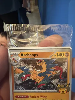 Pokemon Fossil Museum Archeops Promo Sealed - Image 3