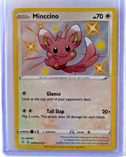 Pokemon 'Minccino' SV093/SV122 Basic Trading Card 2021 - Image 1