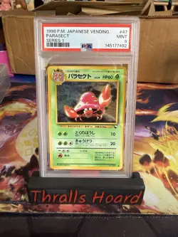 Pokemon TCG Parasect Vending Series 1 Psa 9 - Image 1