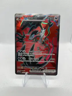 Yveltal ex 105/88 Double Rare Full Art Pokemon Perfect Order ME03 - Image 1