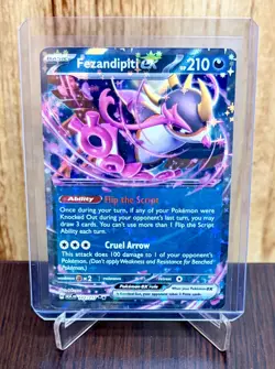 Pokemon Fezandipiti Ex 142/217 Me: Ascending Heroes Double Rare NM - Lot of 2 - Image 3
