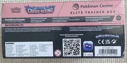 Chaos Rising POKEMON CENTER Exclusive Elite Trainer Box ETB IN HAND ReadyToShip - Image 4