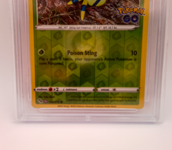 Spinarak (Ditto) Reverse Foil Pokemon GO 006/078 Mint Ace Grading 9 - Image 3