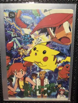 Pokemon Pikachu Vintage Pocket Monsters Vending HOLO Prism Sticker 1998 211 - Image 1