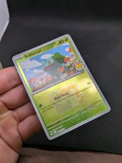 Pokemon Bulbasaur 001/132 Mega Evolution 30th Pokemon Day Stamped Promo NM/M - Image 3