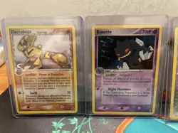 Pokemon EX Era Lot Dragon Frontiers Crystal Guardians Electabuzz Treecko - Image 2
