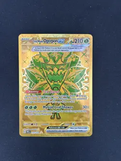 Pokemon Teal Mask Ogerpon EX 177/131 Prismatic Evolutions TCG Card NM - Image 1