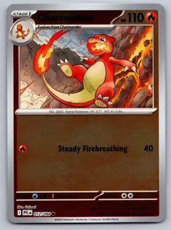 CHARMELEON 012/094 REVERSE HOLO C POKEMON PHANTASMAL FLAMES NM/M - Image 1