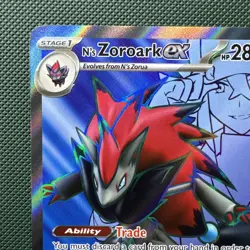N's Zoroark EX 175/159 Journey Together - Pokemon TCG - Image 2
