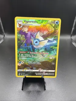Pokemon Vaporeon TCG TG02/TG30 Brilliant Stars Trainer Gallery Ultra Rare Holo - Image 1
