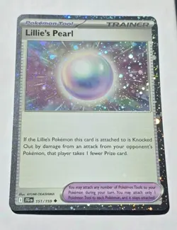 Pokemon Lillie's Pearl 151/159 Journey Together Cosmos Holo Near Mint - Image 1