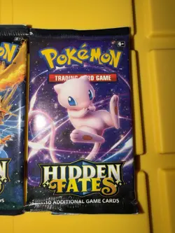 🔥 Pokemon S&M Hidden Fates 3 Booster Packs TCG New Factory Sealed - Image 4