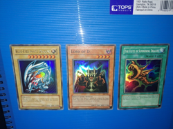 ​Yu-Gi-Oh SDK-001 Blue-Eyes White Dragon Holo + 8 Retro Kaiba Bonus Cards Lot - Image 1