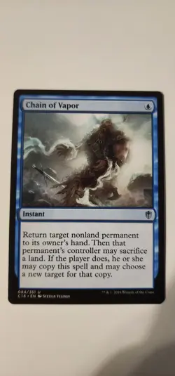 Chain of Vapor Commander 2016 MTG NM Regular Ships Double Sleeved With Tracking - Image 3