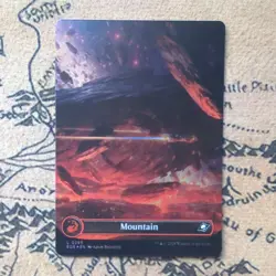 MTG - Mountain (#265) (Borderless) - FOIL - Edge of Eternities (NM) - Image 1