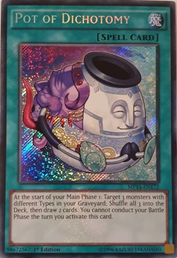 Pot of Dichotomy *Secret Rare* MP14-EN172 1st Edition YuGiOh TCG Card - Image 1