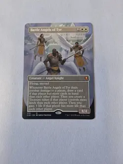 MTG Battle Angels of Tyr (Borderless) Commander Legends: Baldur's Gate - Image 1