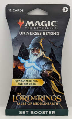 Lord of The Rings Tales of Middle-Earth MTG Set Booster Pack Sleeve Sealed - Image 1