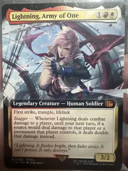 Lightning, Army of One (Extended Art) Final Fantasy Regular - Image 1