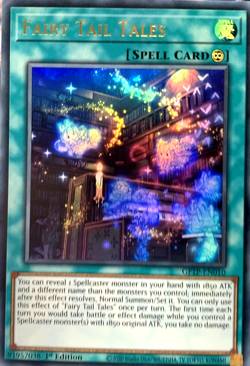 Fairy Tail Tales - GFTP-EN010 Ultra Rare 1st Edition YuGiOh TCG Card - Image 1