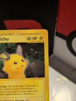 Pokemon Card Skyridge Raichu 27/144 E-Series Pokemon Regular Non Holo Rare Eng - Image 3