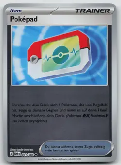 Pokepad 081/088 Reverse Holo - POR Optimale Ordnung - DE - NM - Pokemon TCG - Image 1