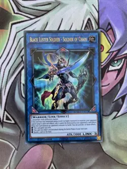 MAMA-EN073 Black Luster Soldier - Soldier Of Chaos 1st Edition NM Yugioh Card - Image 1