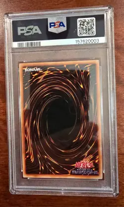 1999 Yugioh PSA 8 Red Eyes Black Dragon - Image 2