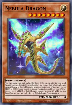 Nebula Dragon MZTM-EN078 1st ED NM Yu-Gi-Oh! - Image 1